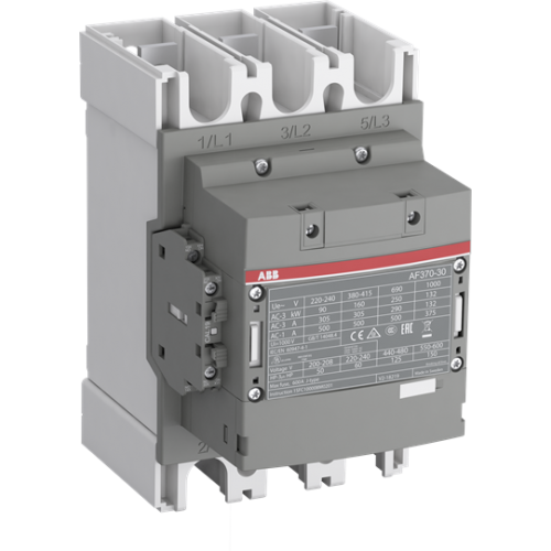 ABB AF370-30-11-13 (200kw , 370A ,1NA+1NK, 100...250V AC/DC 50/60 Hz)