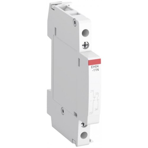 ABB EH04-11N (Tesisat Kontaktörü için yardımcı kontak 1N/A+1N/K)