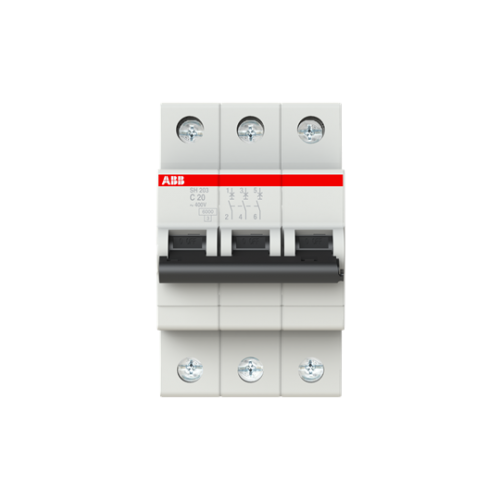 ABB SH203-C20 (3X20A - 6kA - C Tipi Anahtarlı Otomatik Sigorta)