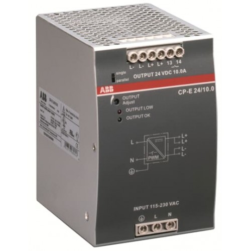 ABB CP-E 24/10.0 (Güç Kaynağı, 24VDC/10A)