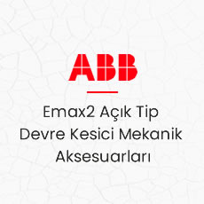 Emax2 Açık Tip Devre Kesici Mekanik Aksesuarları