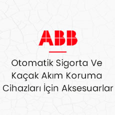 Otomatik Sigorta Ve Kaçak Akım Koruma Cihazları İçin Aksesuarlar