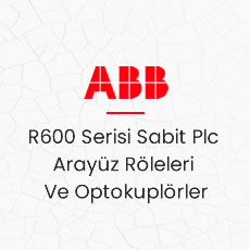 R600 Serisi Sabit Plc Arayüz Röleleri Ve Optokuplörler