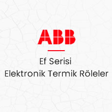 Ef Serisi Elektronik Termik Röleler