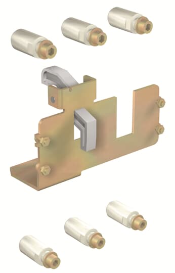 ABB T5 400, sabit tip şalteri soketli tipe dön. kiti, 4p
