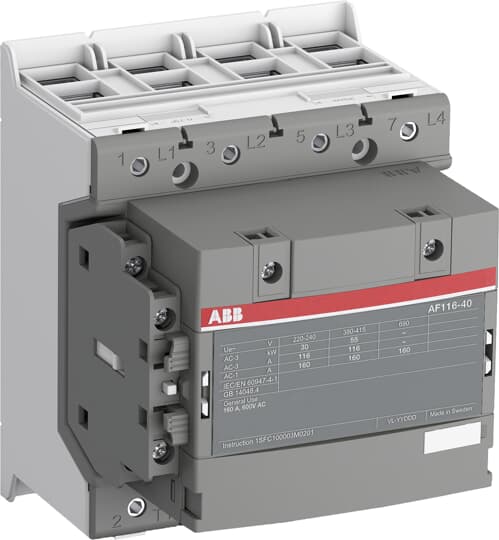 ABB AF116-40-11 (4X160A Güç Kontaktörü 100...250V AC/DC)