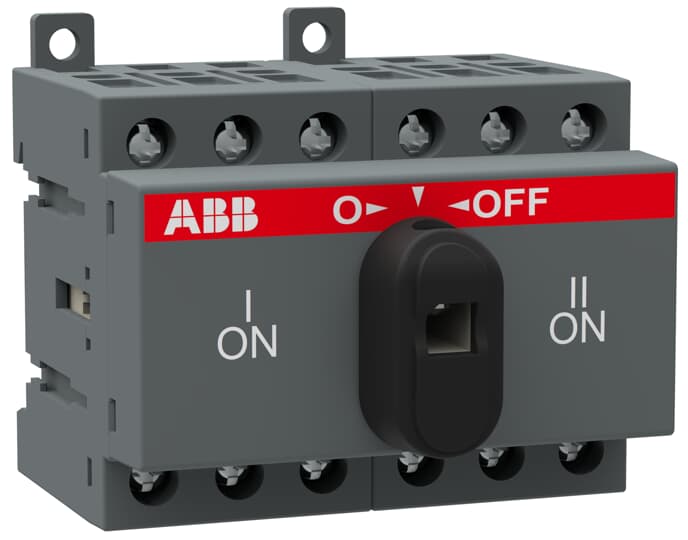 ABB OT16F3C (16A, 3 kutup El İle Kumandalı Transfer Şalteri)