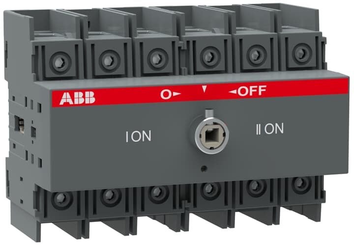 ABB OT100F3C (100A, 3 kutup El İle Kumandalı Transfer Şalteri)