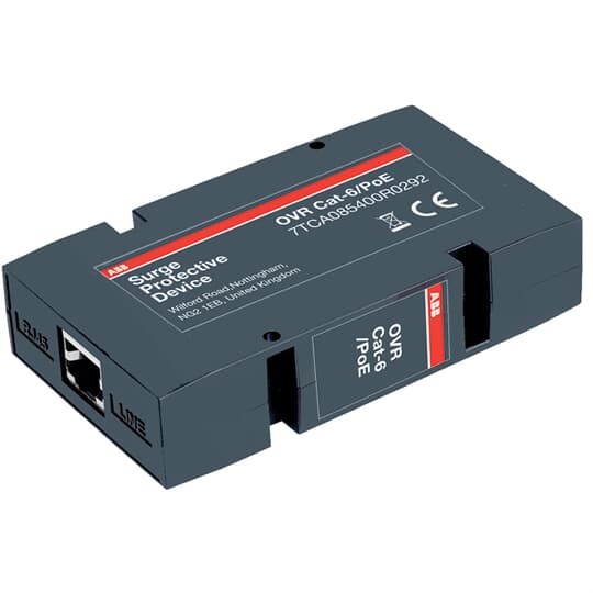 ABB OVR CAT-5E/POE (Parafudur Telekom Sistemeleri, Cat-5E RJ45 Güç Koruma ,ImaX=10kA )