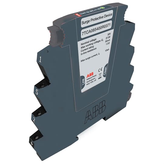 ABB OVR SL30L/4-20/I (Parafudur 4-20mA Sinyal Koruma 2Telli, Ekranlamalı,Ledli, ImaX=10kA )