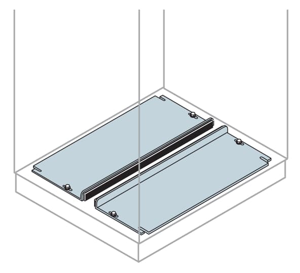 ABB Kablo giriş Kapağı – hareketli tip, 1000X800 (IS2 - Dikili Tip Modüler Pano İçin (IP65))