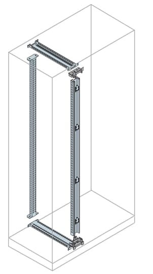 ABB Ön Çift Kapı profili, 2000 (IS2 - Dikili Tip Modüler Pano İçin (IP65))