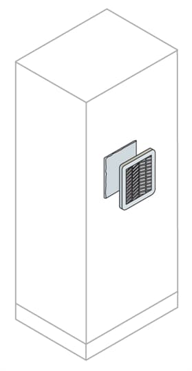 ABB Filtreli ızgara kiti (Sıcaklık Kontrol Üniteleri IP54)-4