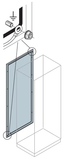 ABB Arka Kapaklar, 2200X600 (IS2 - Dikili Tip Modüler Pano İçin (IP65))