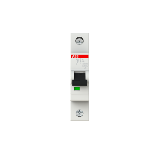 ABB S201-B40 (1X40A - 6kA - B Tipi Anahtarlı Otomatik Sigorta)