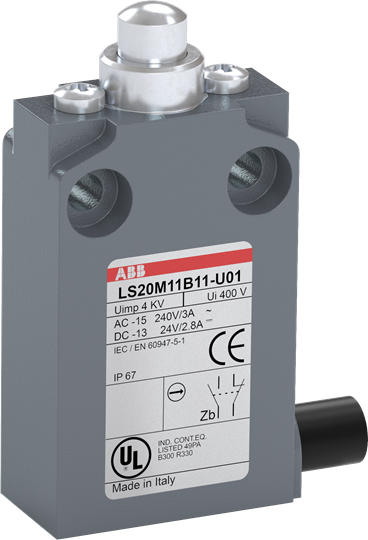 ABB LS20M11B11-P01 (Doğrusal hareketli kafa, metal pim)