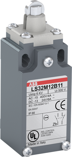 ABB LS32M12B11 (Doğrusal hareketli kafa, çelik makaralı pim)
