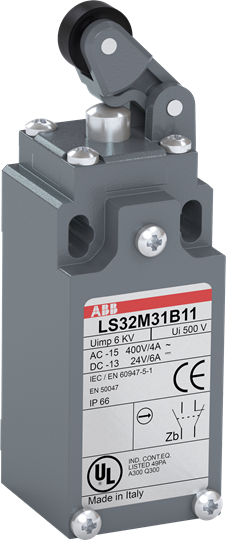ABB LS32M31B11 (Doğrusal hareketli kafa, yatay yönde hareketli termoplastik makaralı kol)