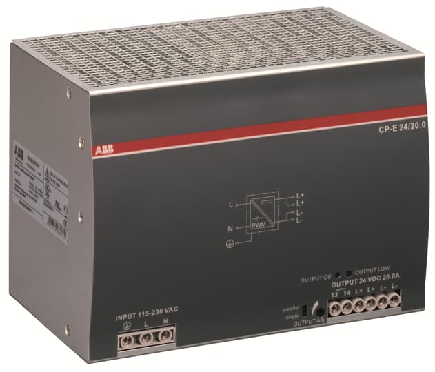 ABB CP-E 24/20.0 (Güç Kaynağı, 24VDC/20A)