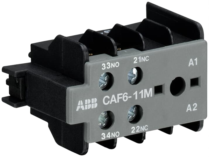 ABB CAF 6 - 11 M (B6-B7/10 için 1N/A+1N/K Yardımcı Kontak)